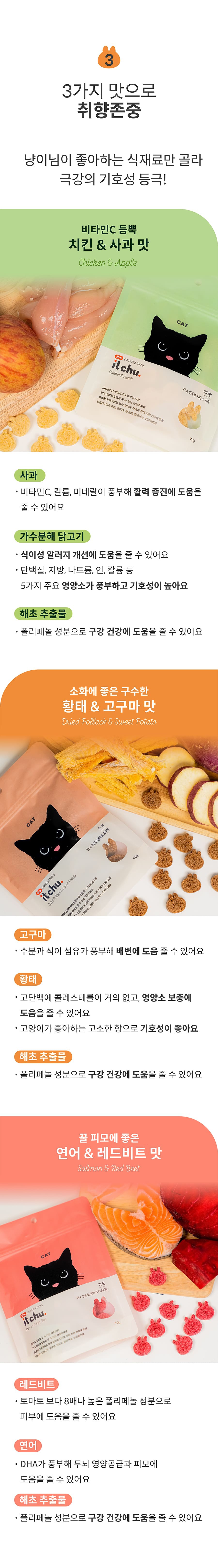 it 더 잇츄 캣 (치킨&사과/황태&고구마/연어&레드비트)-상품이미지-13